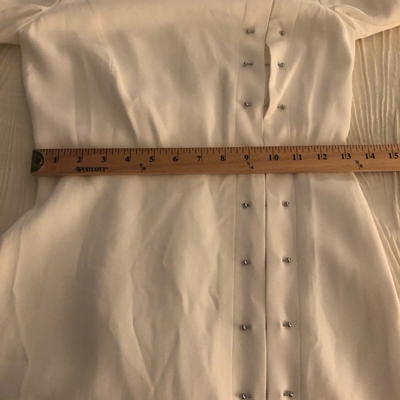 NWT $595 A.L.C. 'Duncan' Crepe Barbell Midi Dress in size 2! - Picture 6 of 7